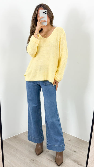 TIANA KNIT - YELLOW