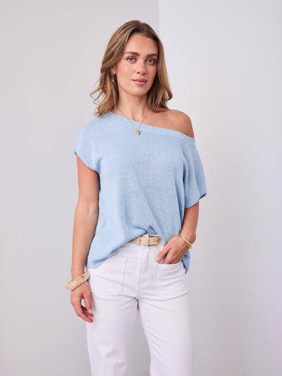 KATHERINE KNIT - SKY BLUE