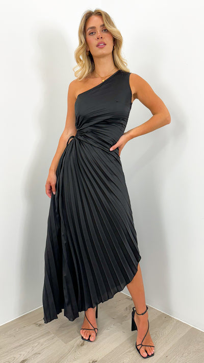 ALINA DRESS - BLACK