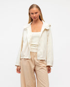 DANIEL WINDBREAKER JACKET - CREAM