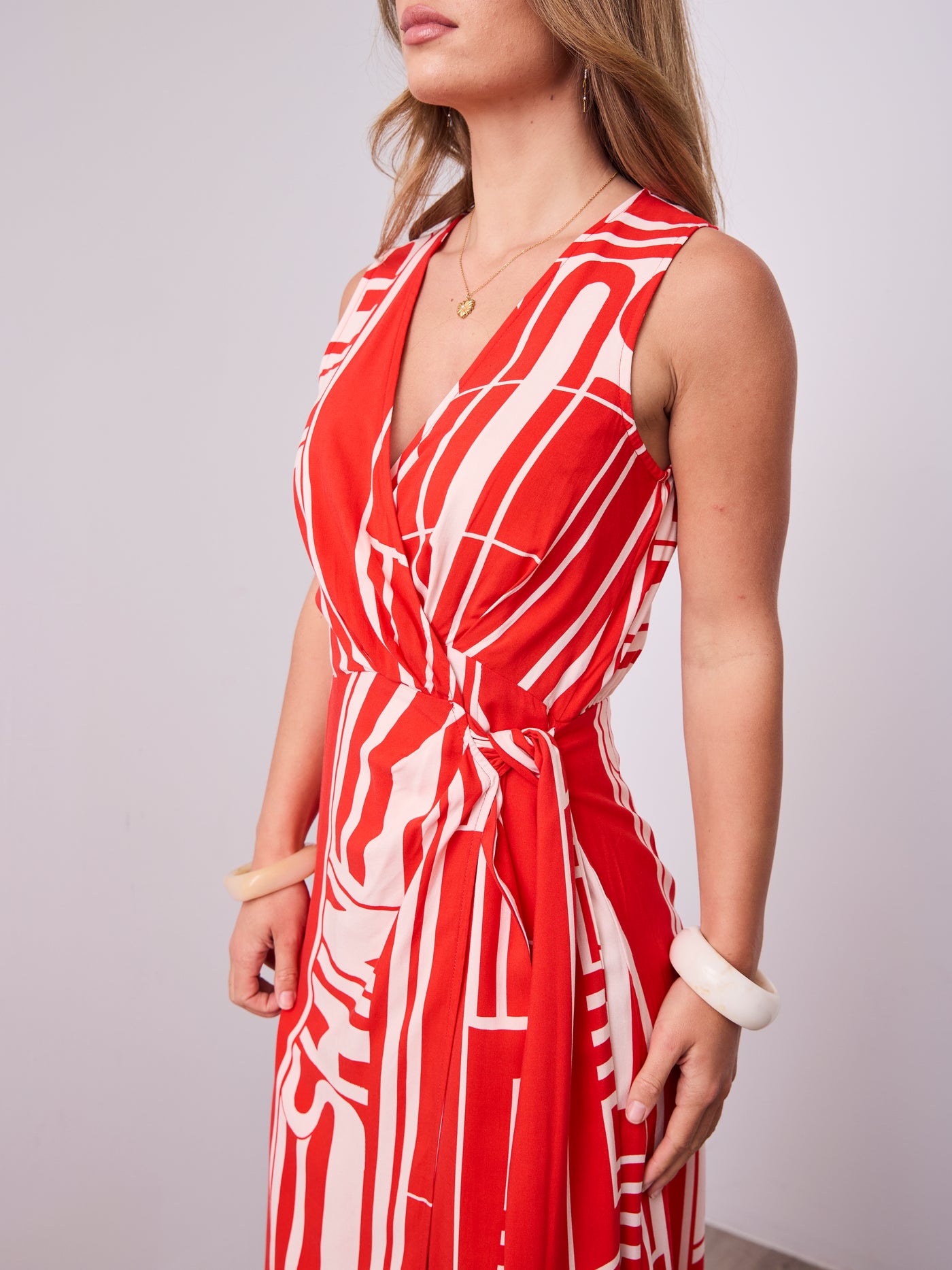 REBECCA MAXI DRESS - RED