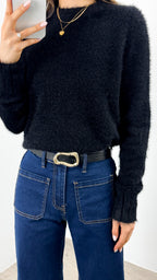 DOMINIQUE KNIT - BLACK
