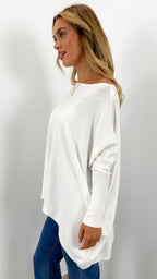 TESSA KNIT - WHITE