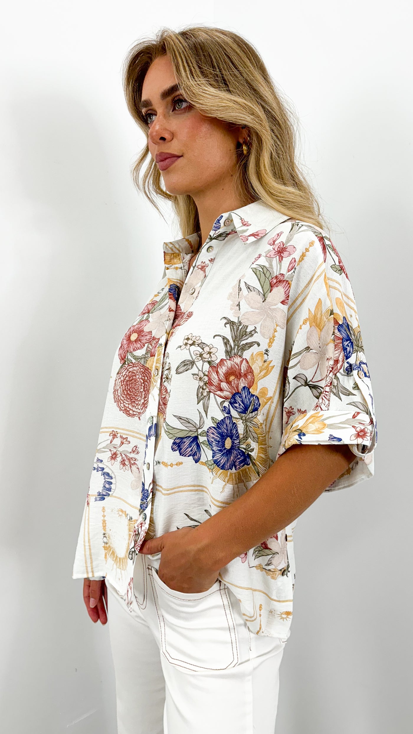 MAREE SHIRT - FLORAL