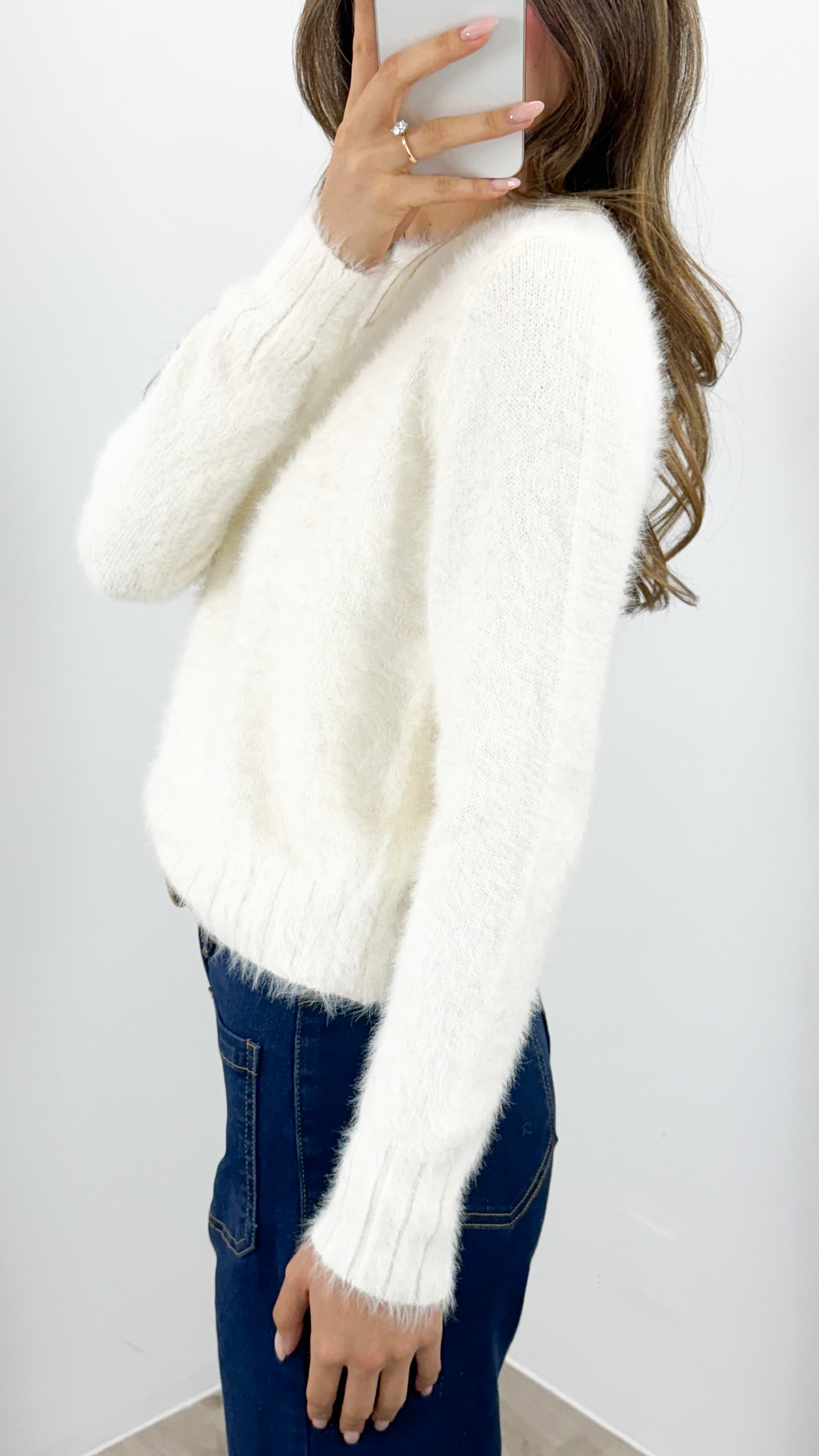 DOMINIQUE KNIT - CREAM