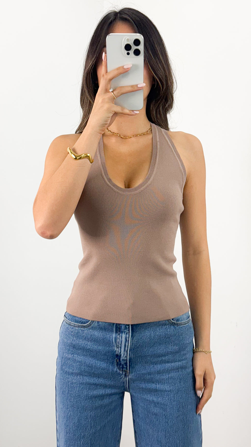 SAX TANK - LATTE