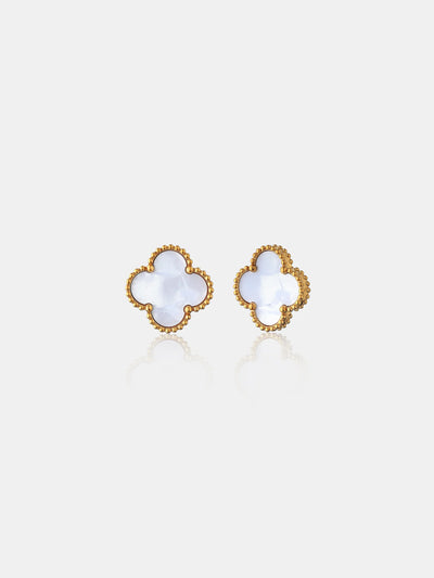CHARLOTTE 18K GOLD PLATED EARRINGS - GOLD
