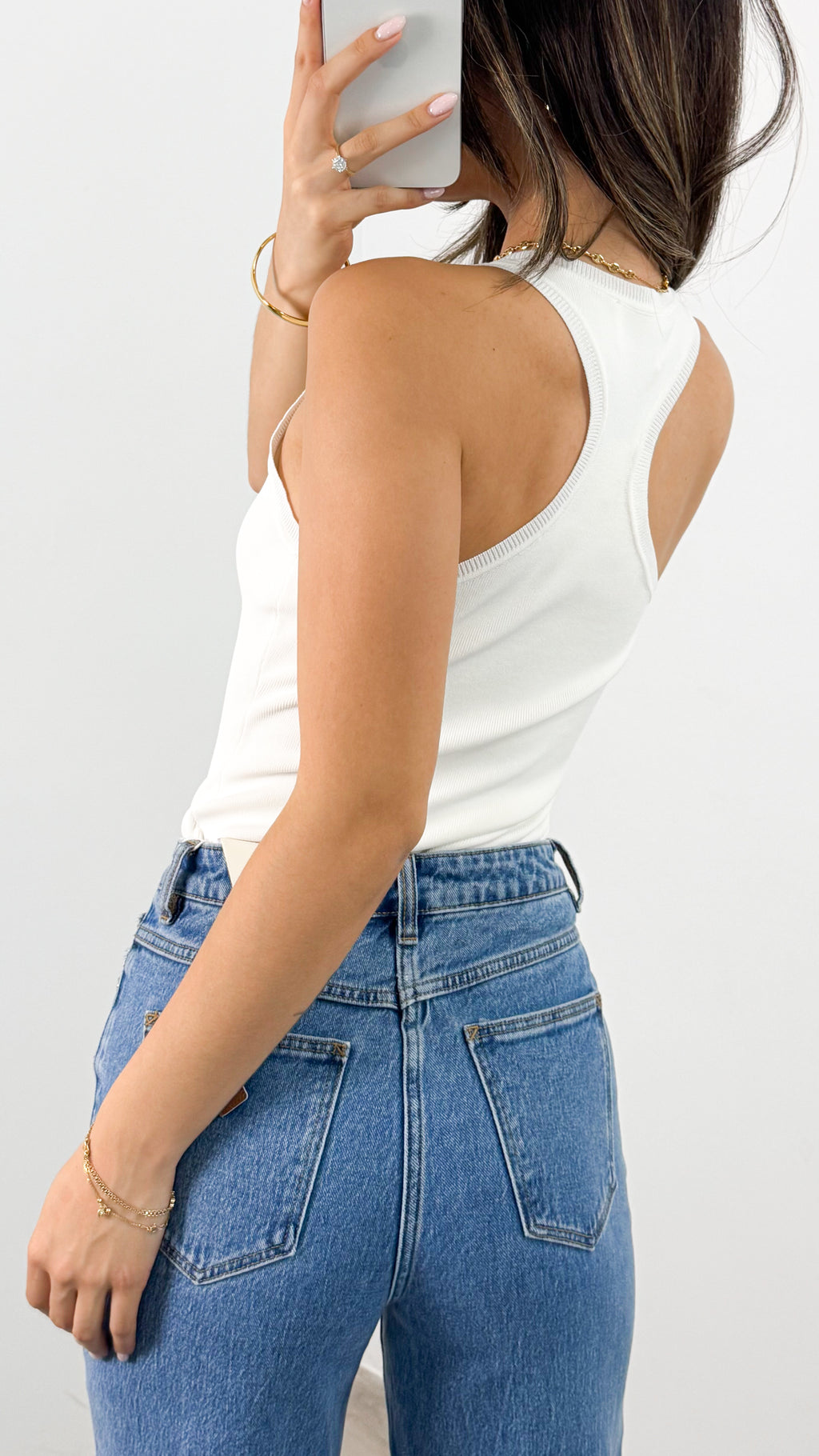 SAX TANK - WHITE