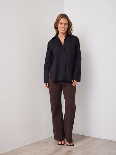 XAVIER SHIRT - BLACK