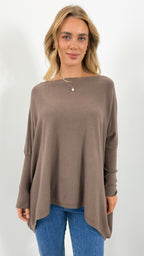 TESSA KNIT - ESPRESSO
