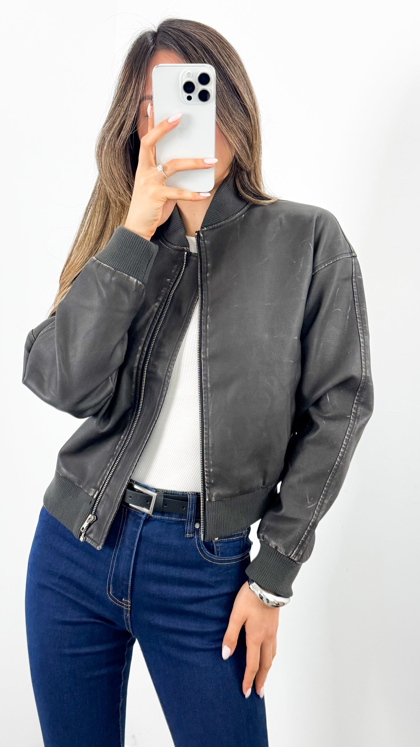 BRYSON JACKET - BLACK WASH
