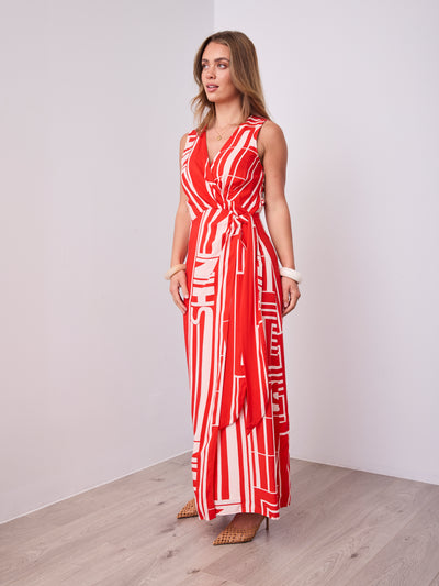 REBECCA MAXI DRESS - RED