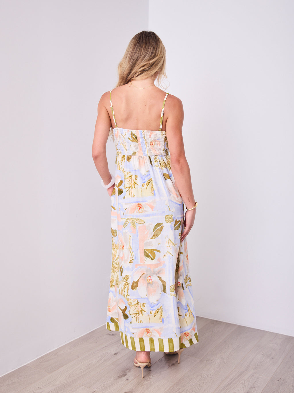 CEFALU MAXI DRESS - MULTI
