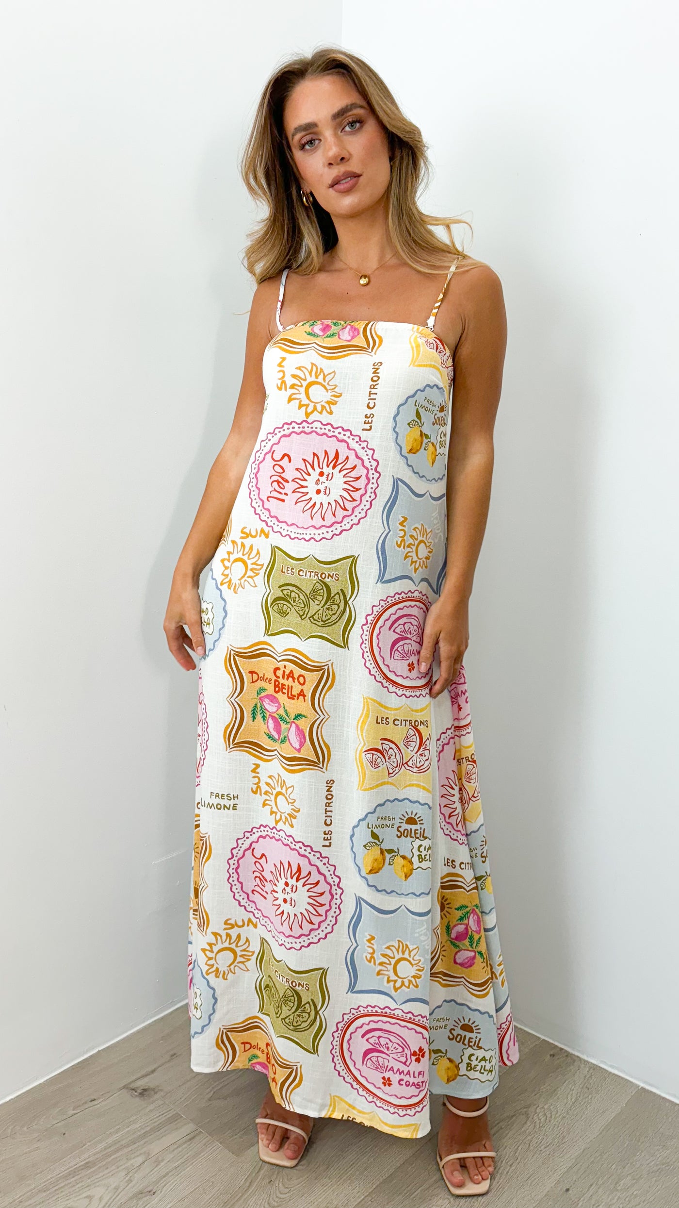 AMALFI DRESS - PRINT