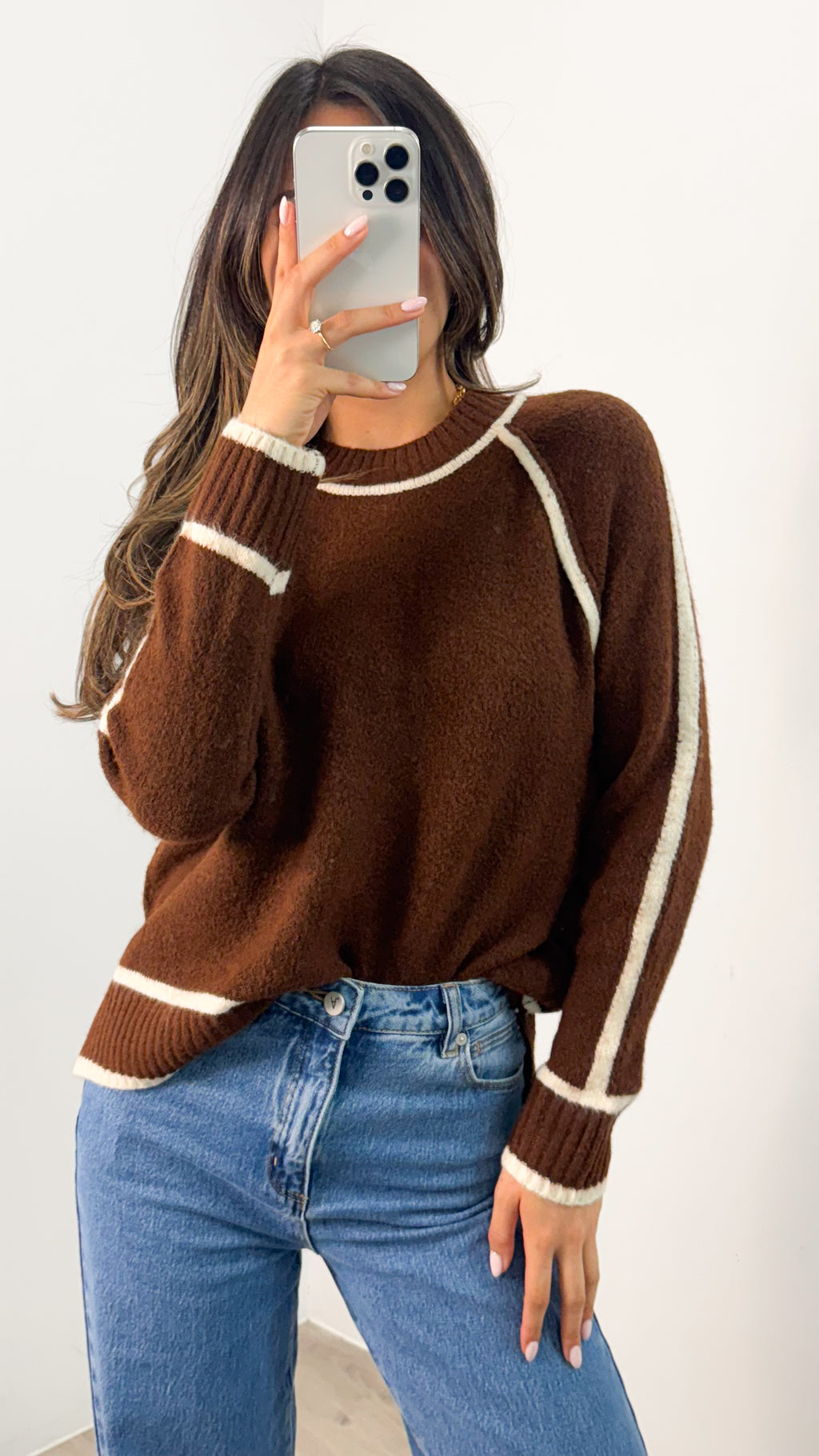 NAOMI KNIT - CHOCOLATE