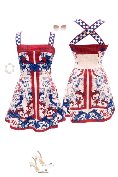 SIRENUSE MINI DRESS - MULTI