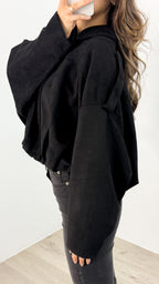 TYLER BOMBER JACKET - BLACK