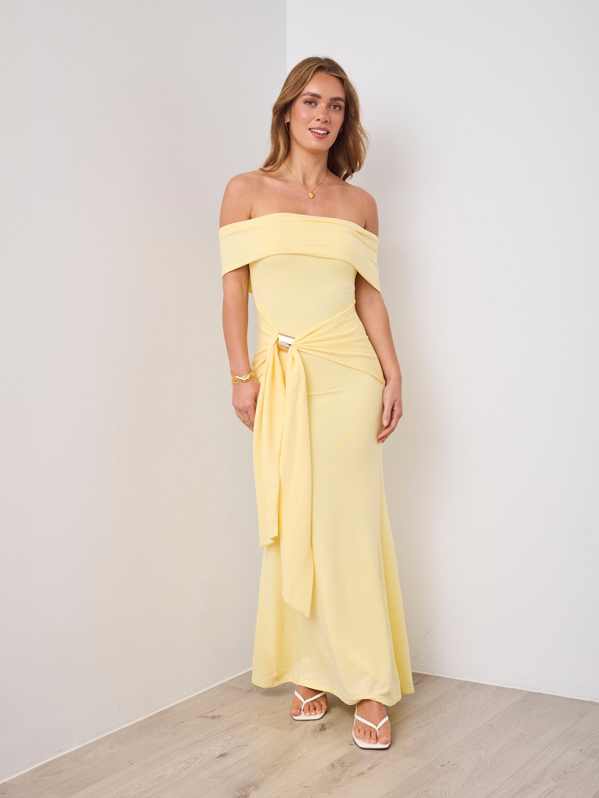 CHANTELLE DRESS - LEMON