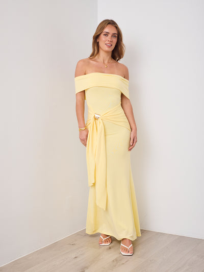 CHANTELLE DRESS - LEMON