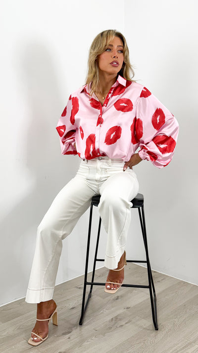 CARTIA BLOUSE - PINK