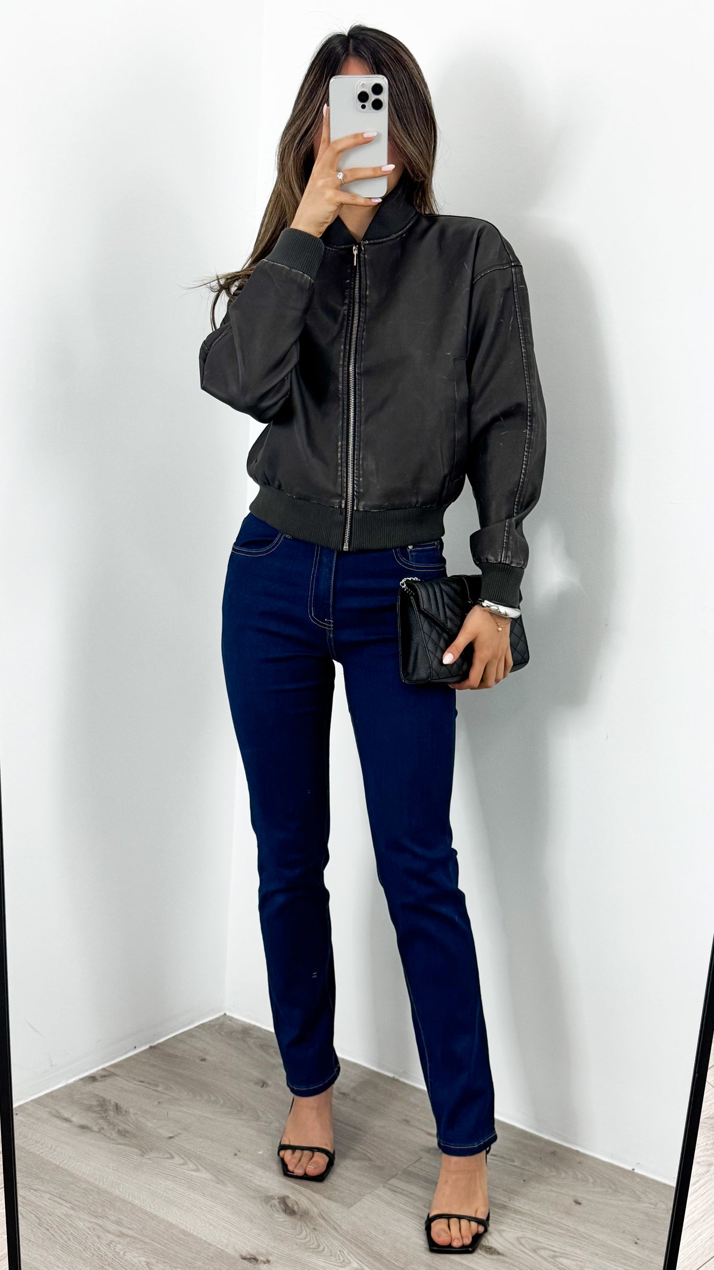 BRYSON JACKET - BLACK WASH