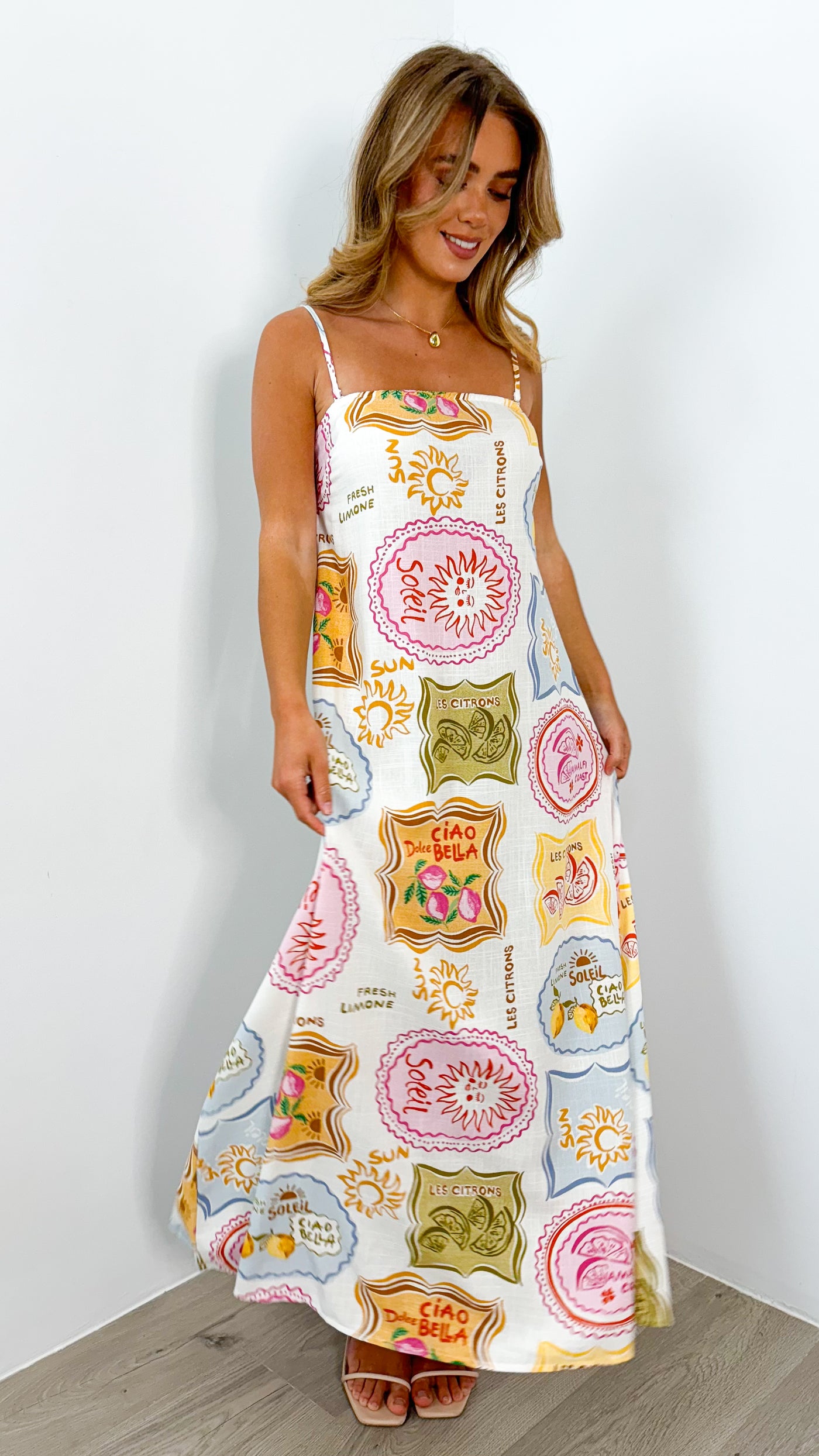 AMALFI DRESS - PRINT