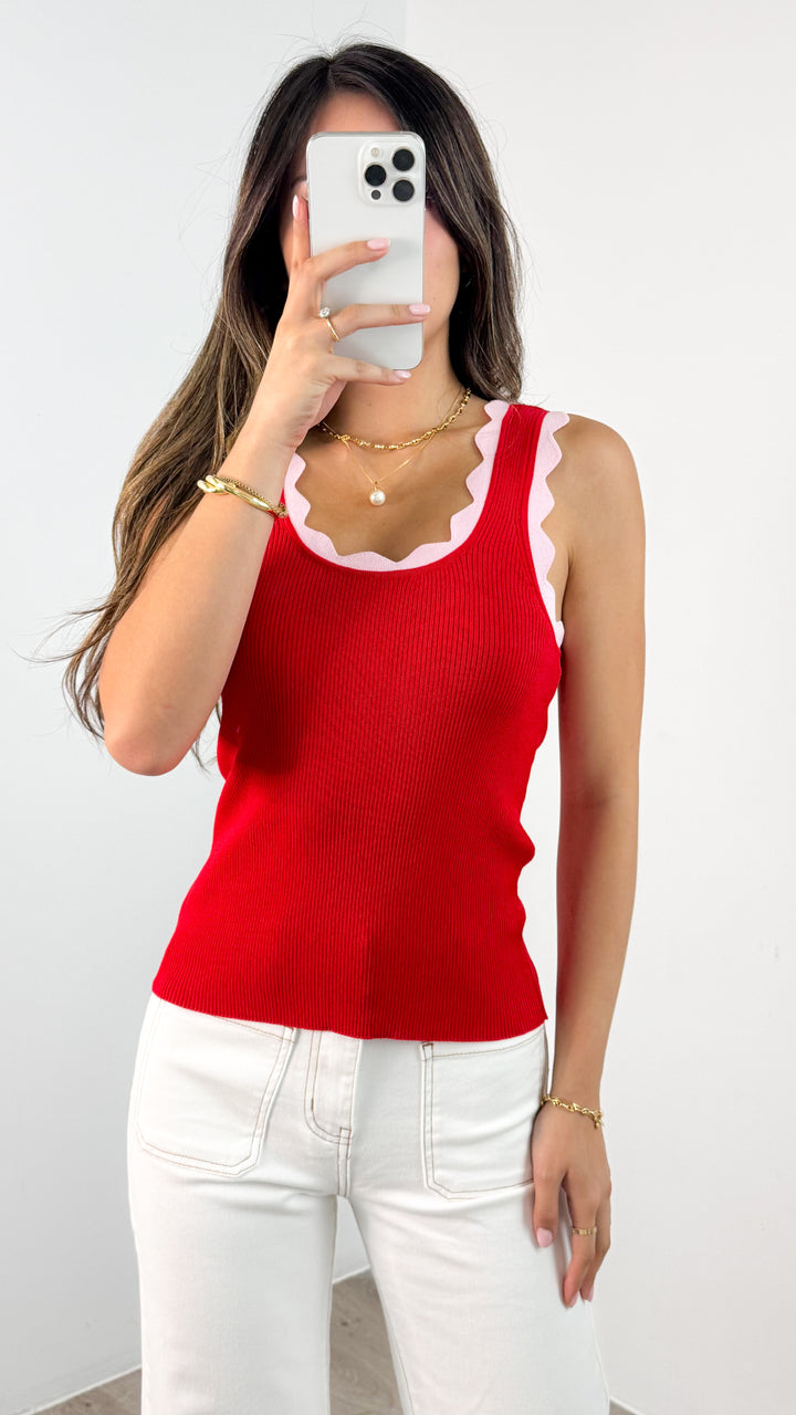 LULU TOP - RED
