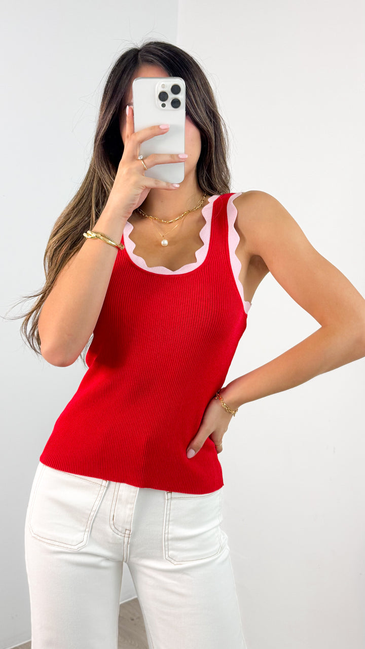 LULU TOP - RED