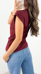 ELISHA TEE - WINE