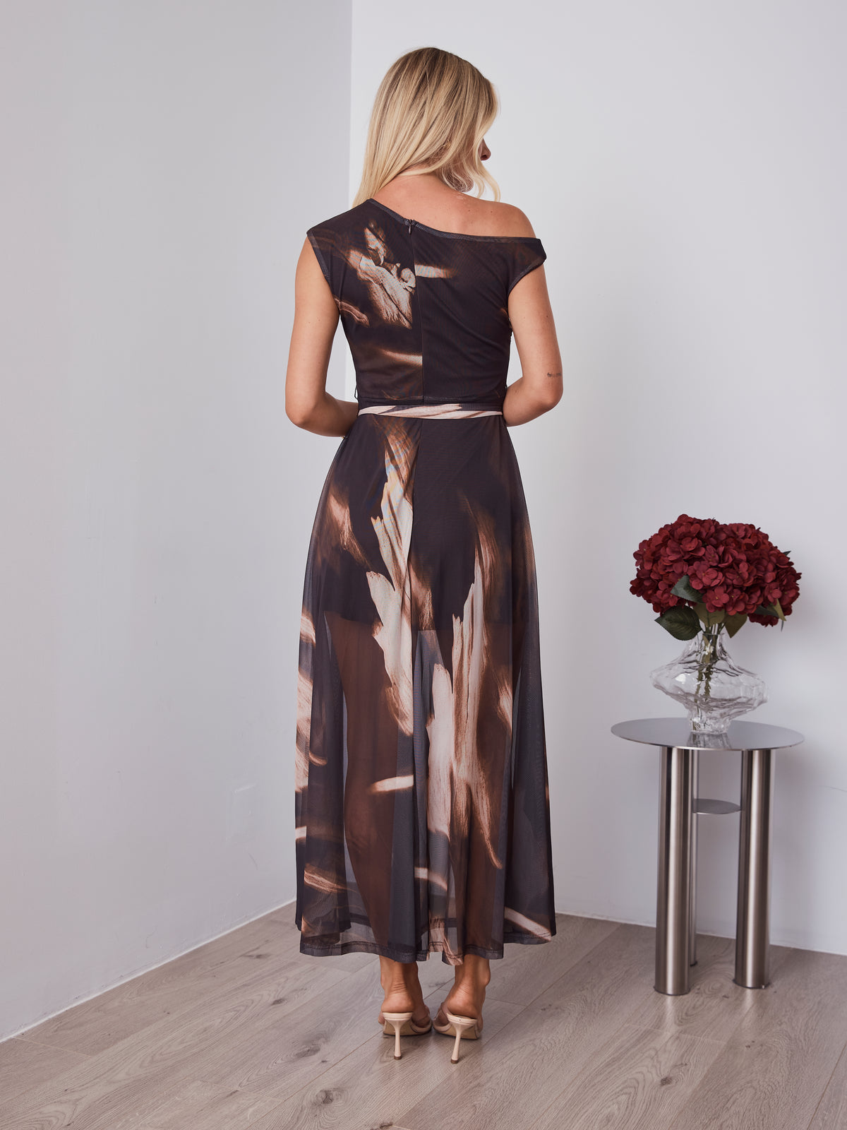 AVALON DRESS - CHOCOLATE