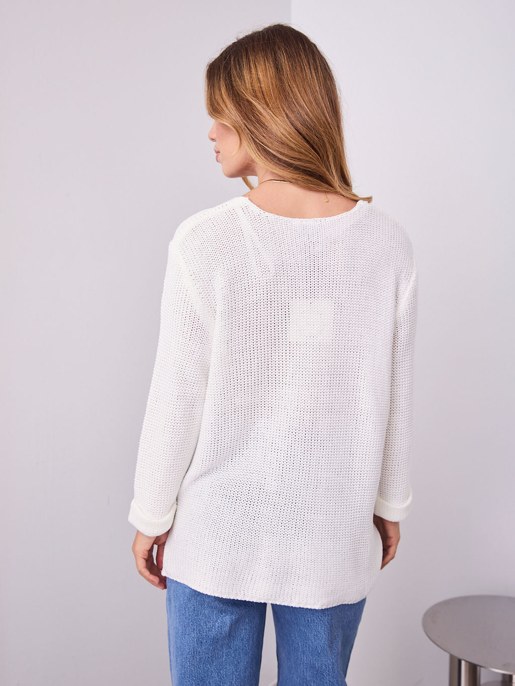 TIANA KNIT - WHITE