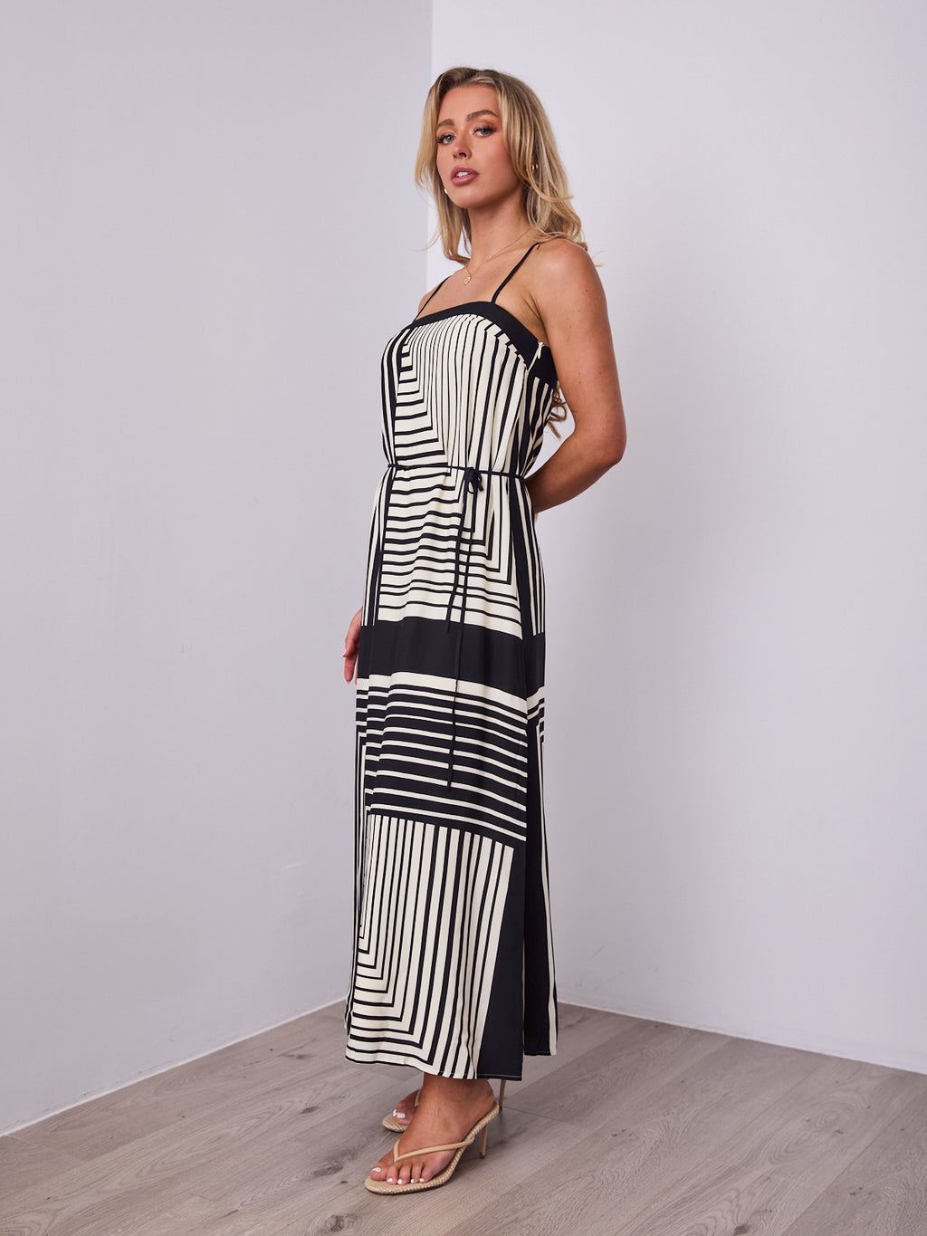 MORGAN DRESS - STRIPE