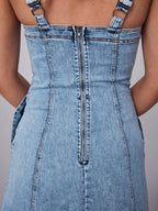 MAVEN DRESS - DENIM