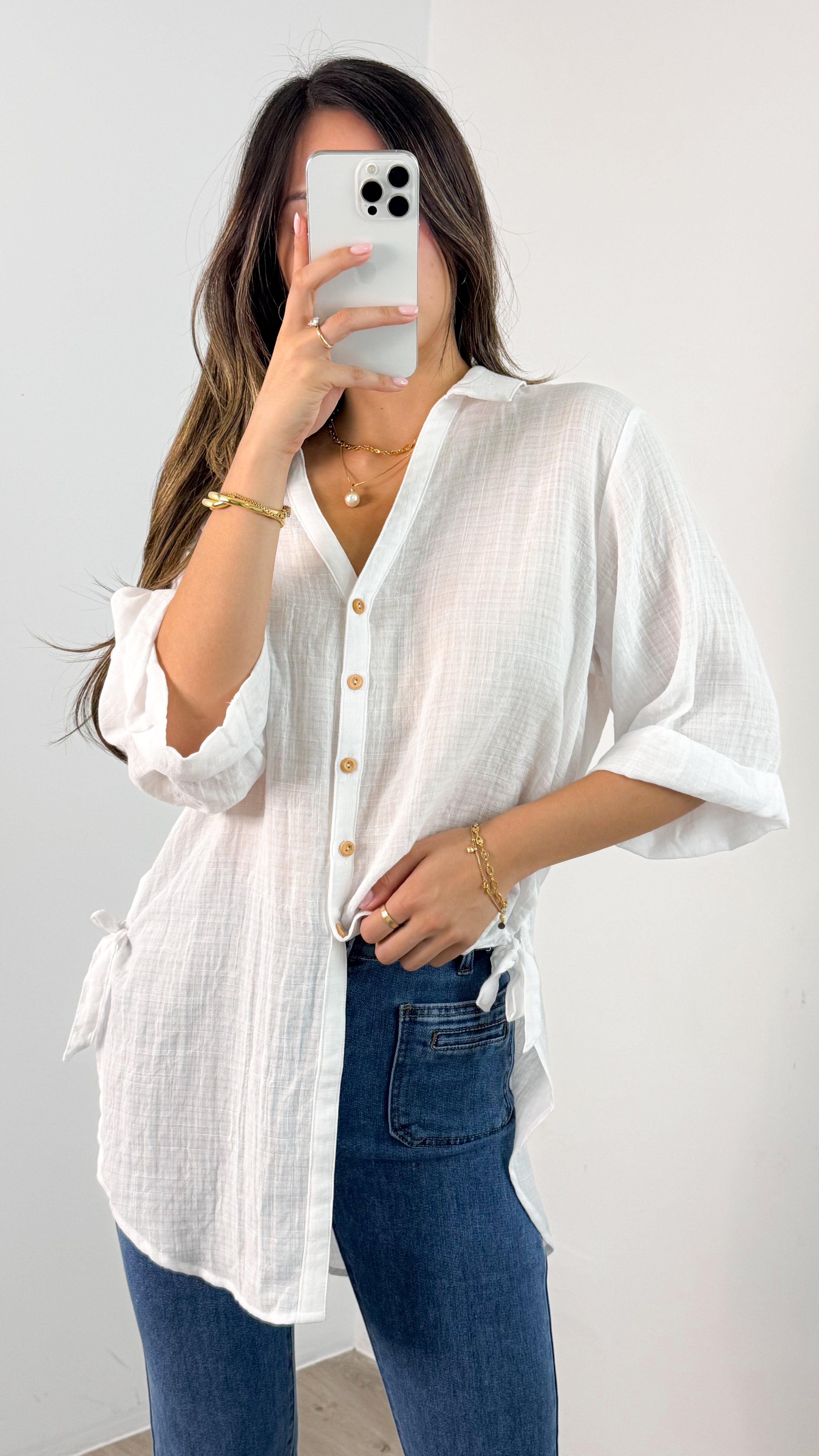 CASPER SHIRT - WHITE