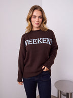 WEEKEND KNIT - CHOCOLATE