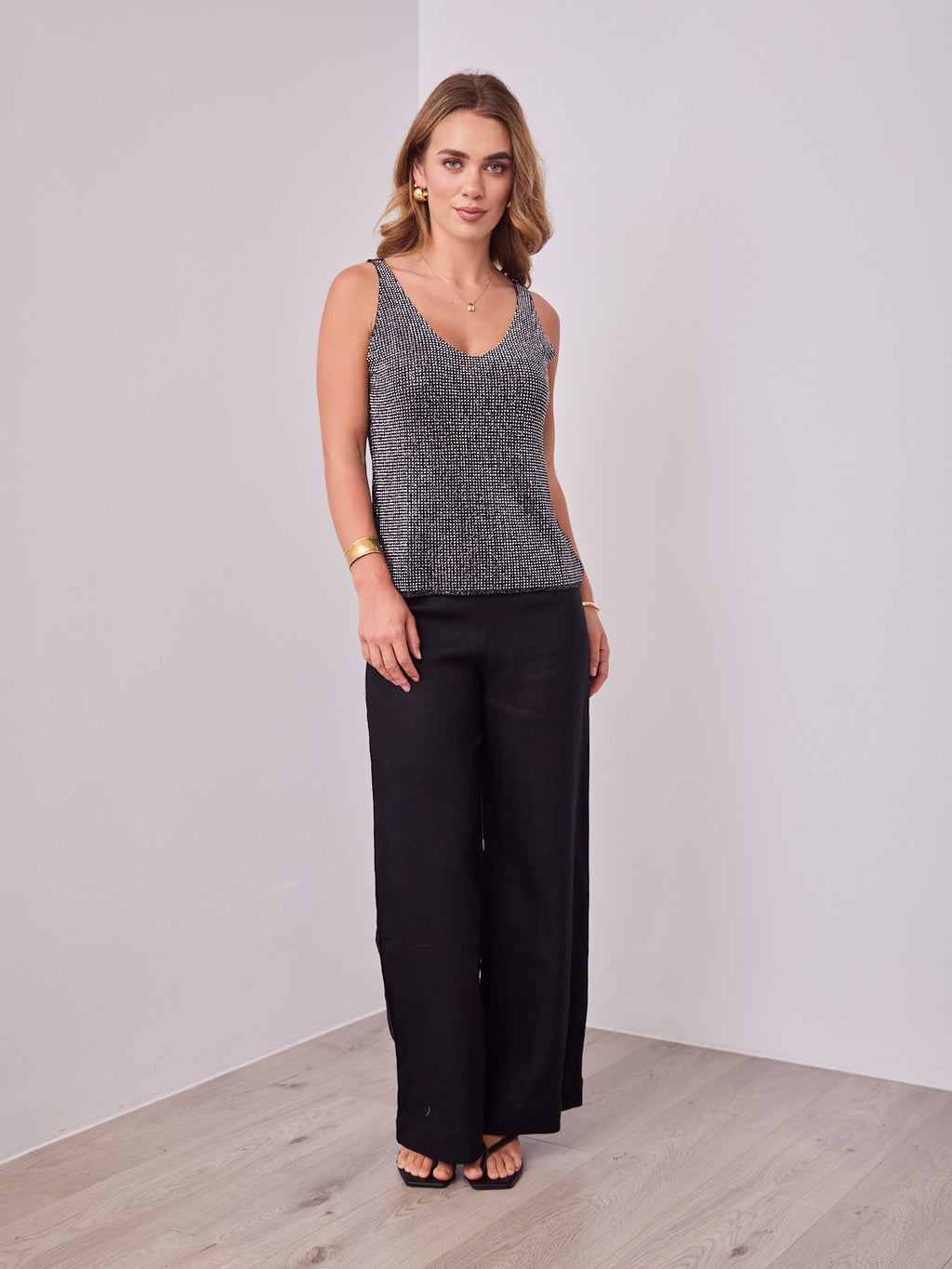 LOPEZ TOP - BLACK