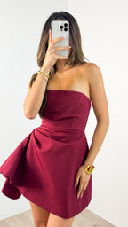 KASIA DRESS - WINE