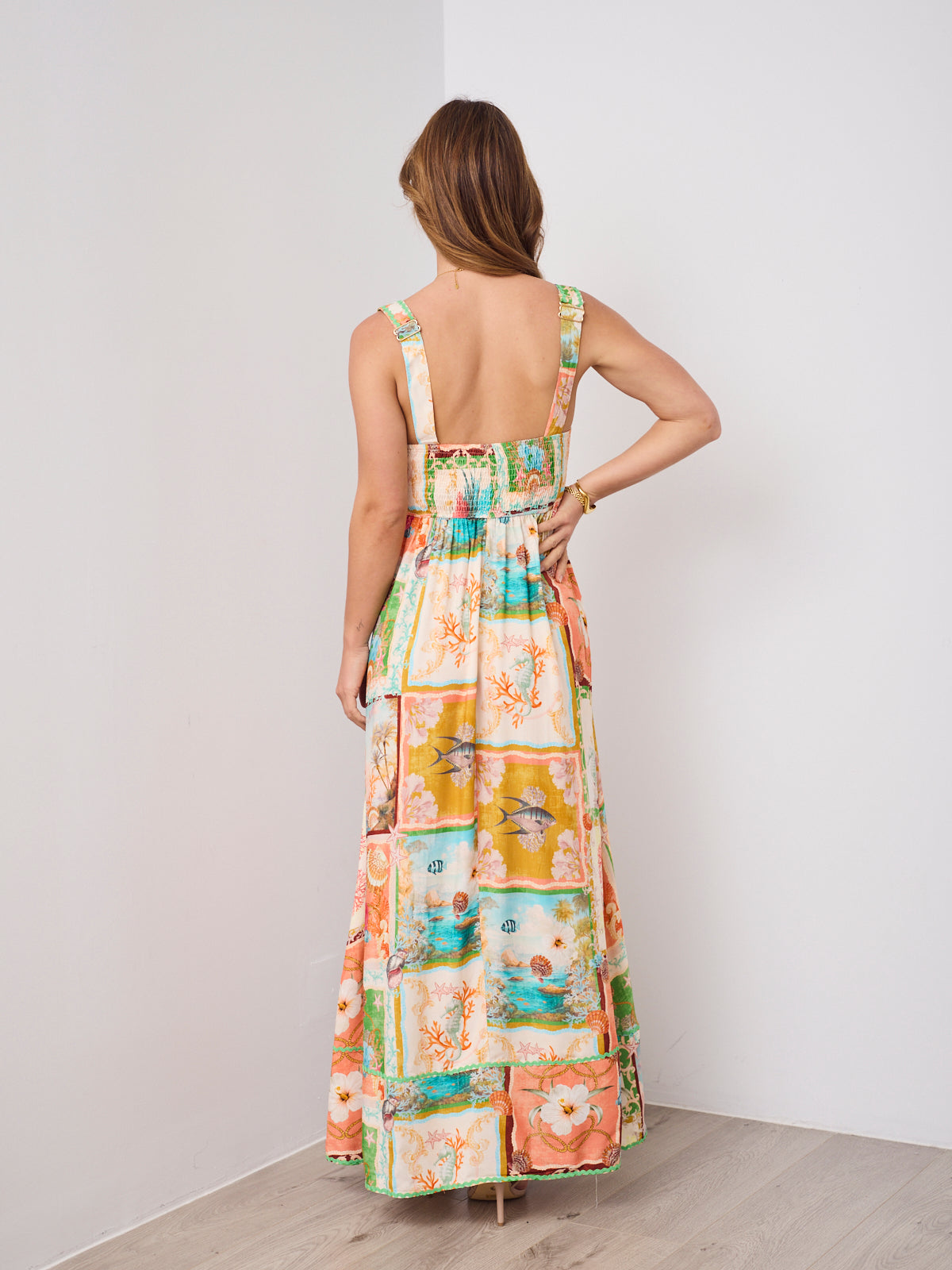 CHIARA MAXI DRESS - MULTI