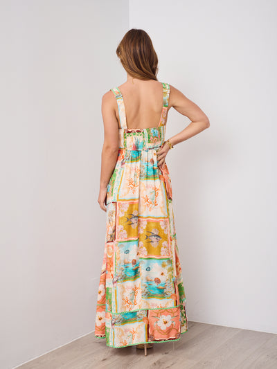 CHIARA MAXI DRESS - MULTI