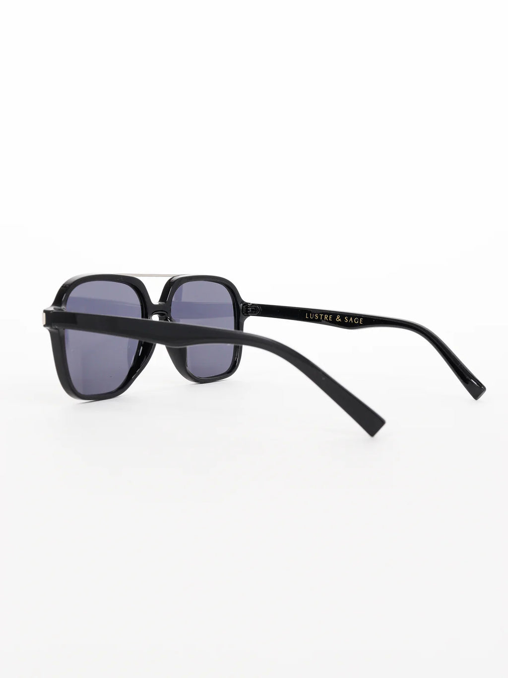 GISELLE AVIATOR SUNGLASSES - BLACK