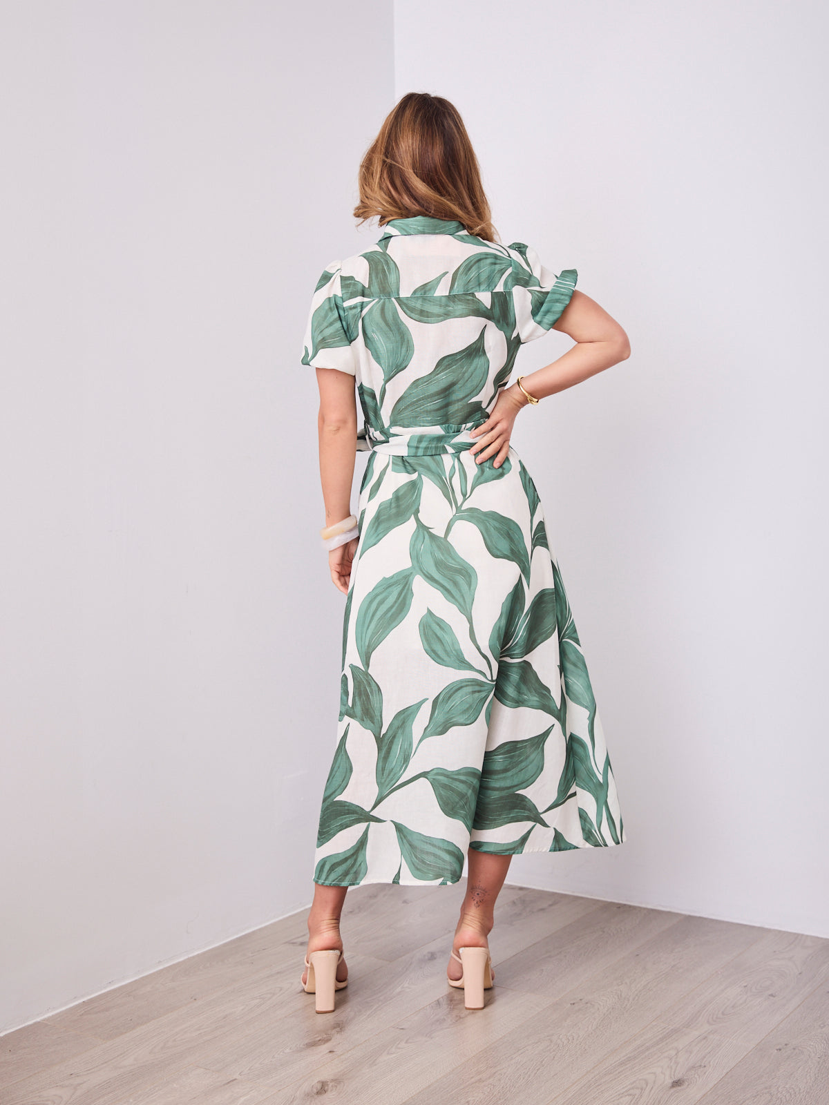 FAYE DRESS - GREEN