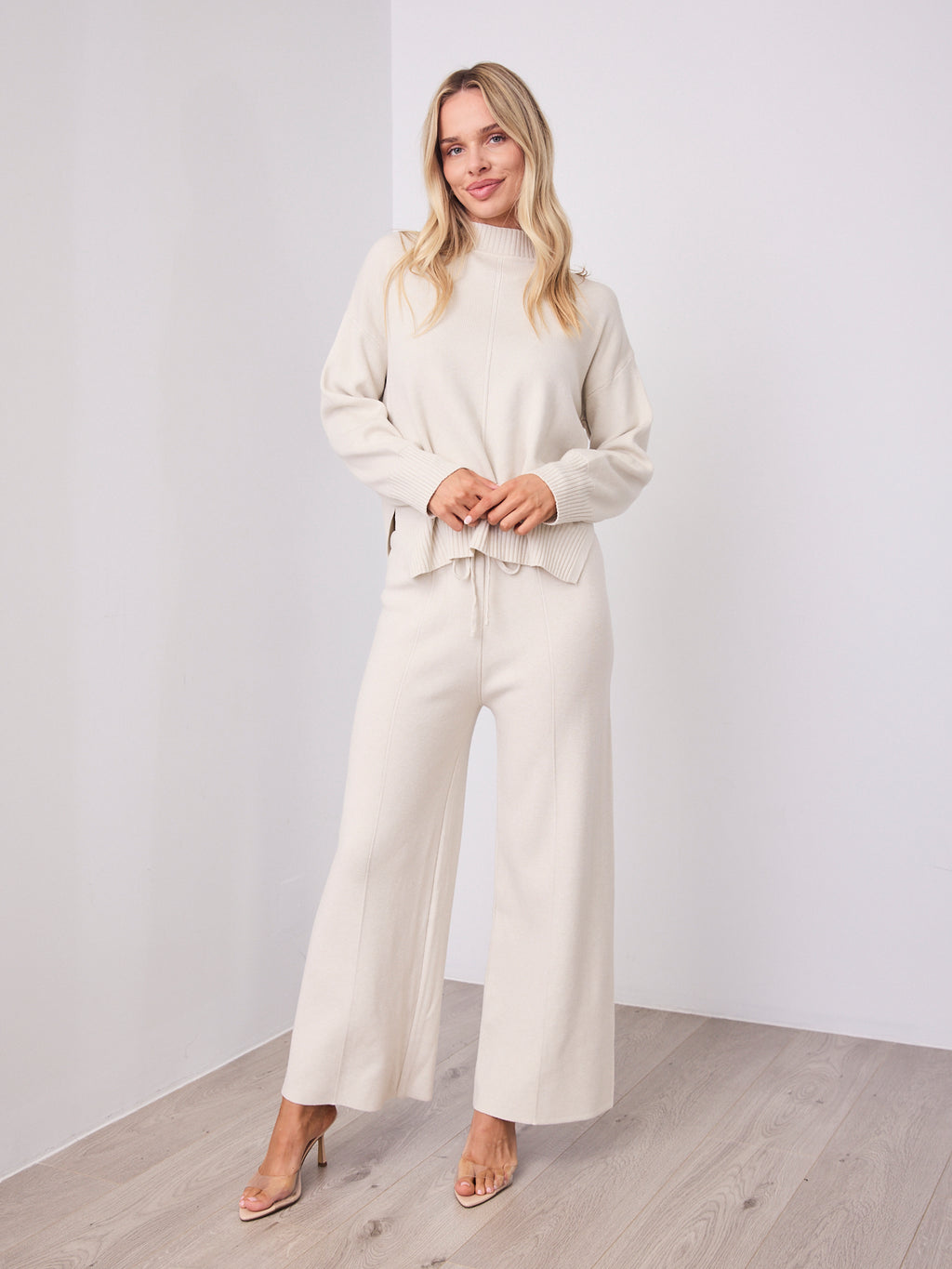 DELTA KNIT PANT - BONE