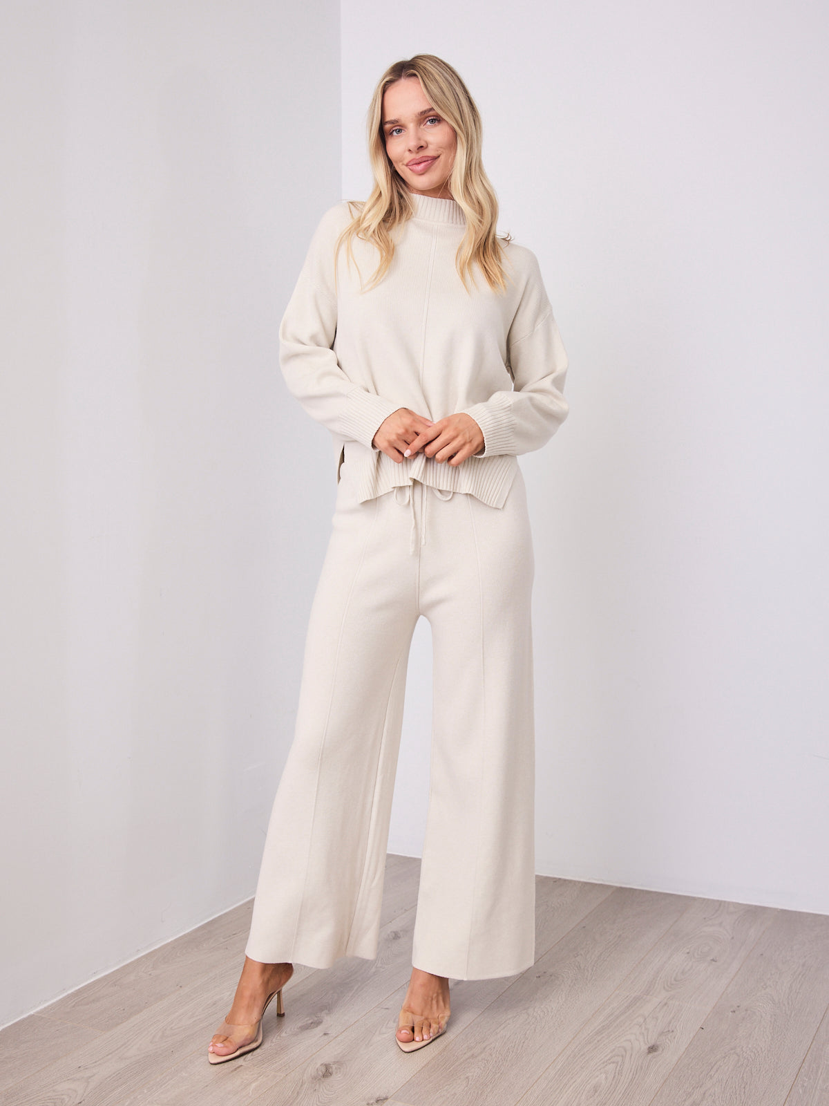 DELTA KNIT PANT - BONE