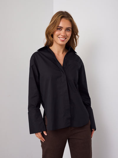 XAVIER SHIRT - BLACK