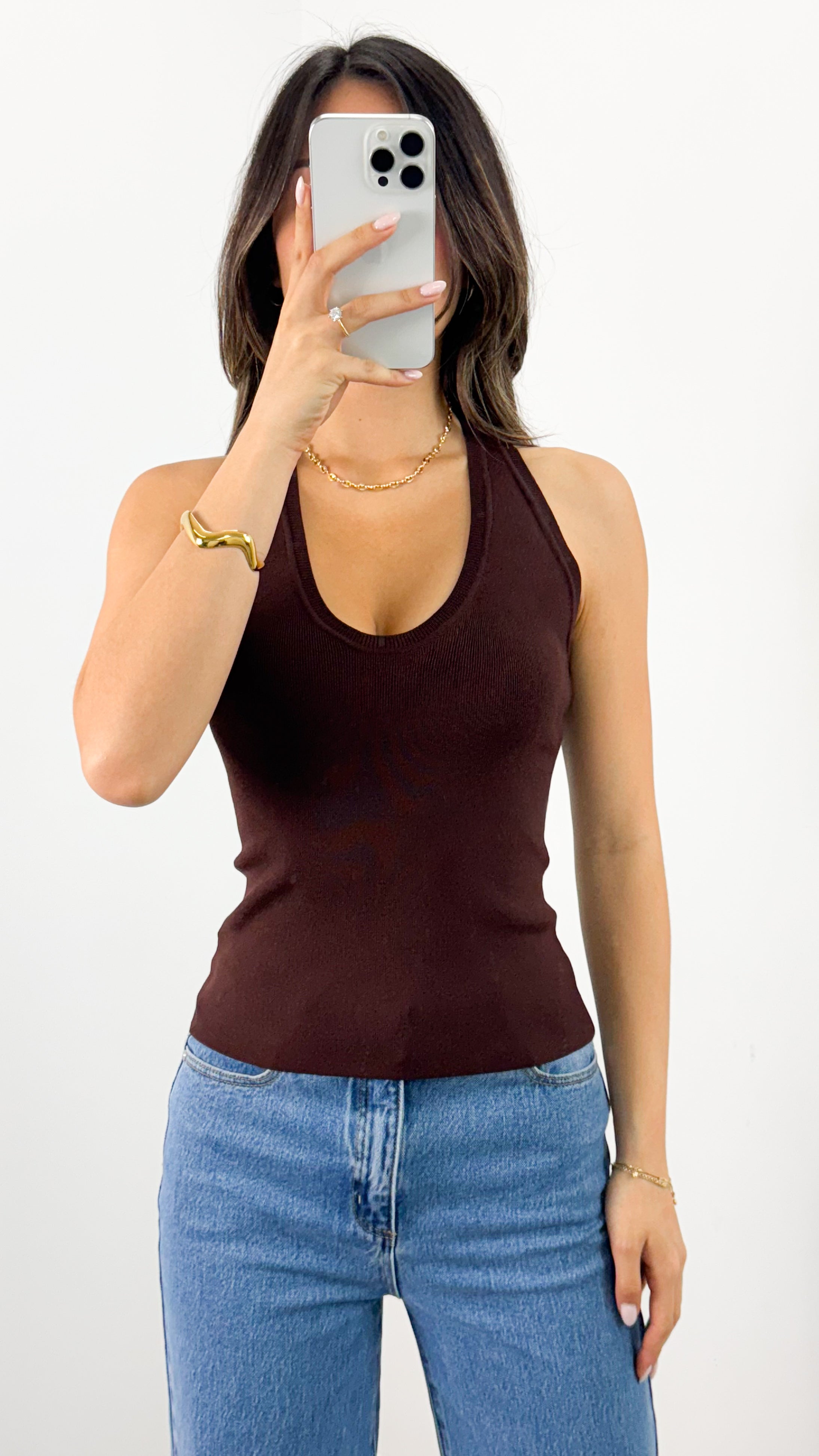 SAX TANK - CHOCOLATE