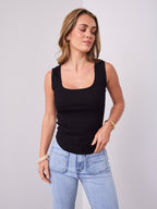 SATURDAY TANK TOP - BLACK
