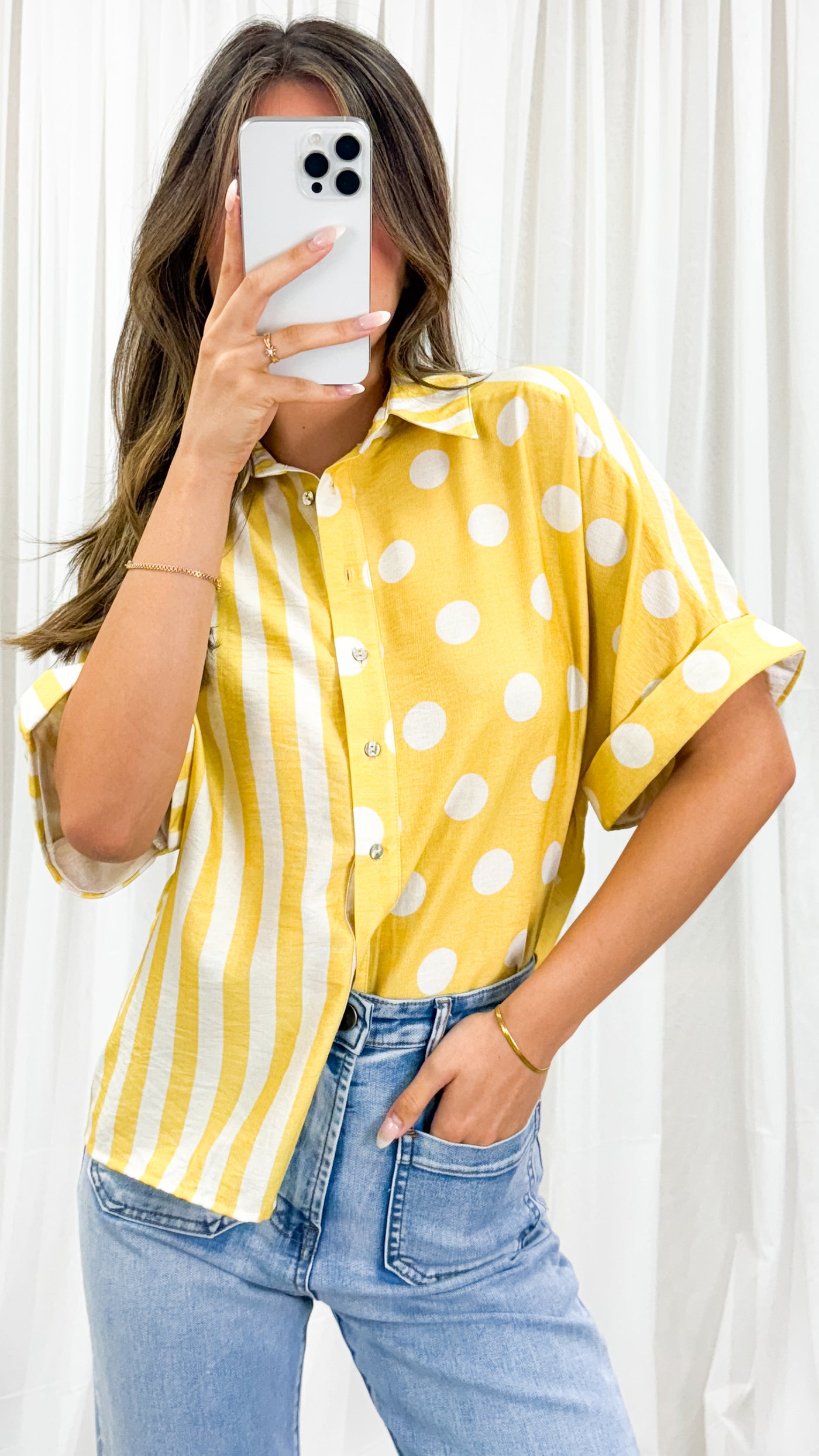 ANIA SHIRT - YELLOW