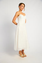 CHARMAINE DRESS - WHITE