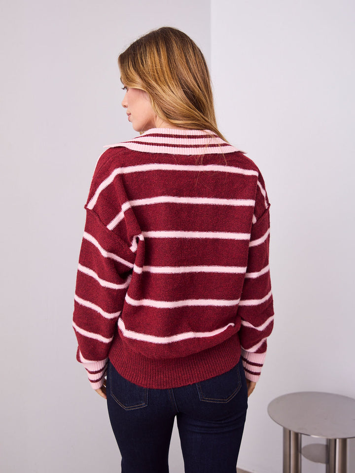 PEPPA KNIT - MERLOT