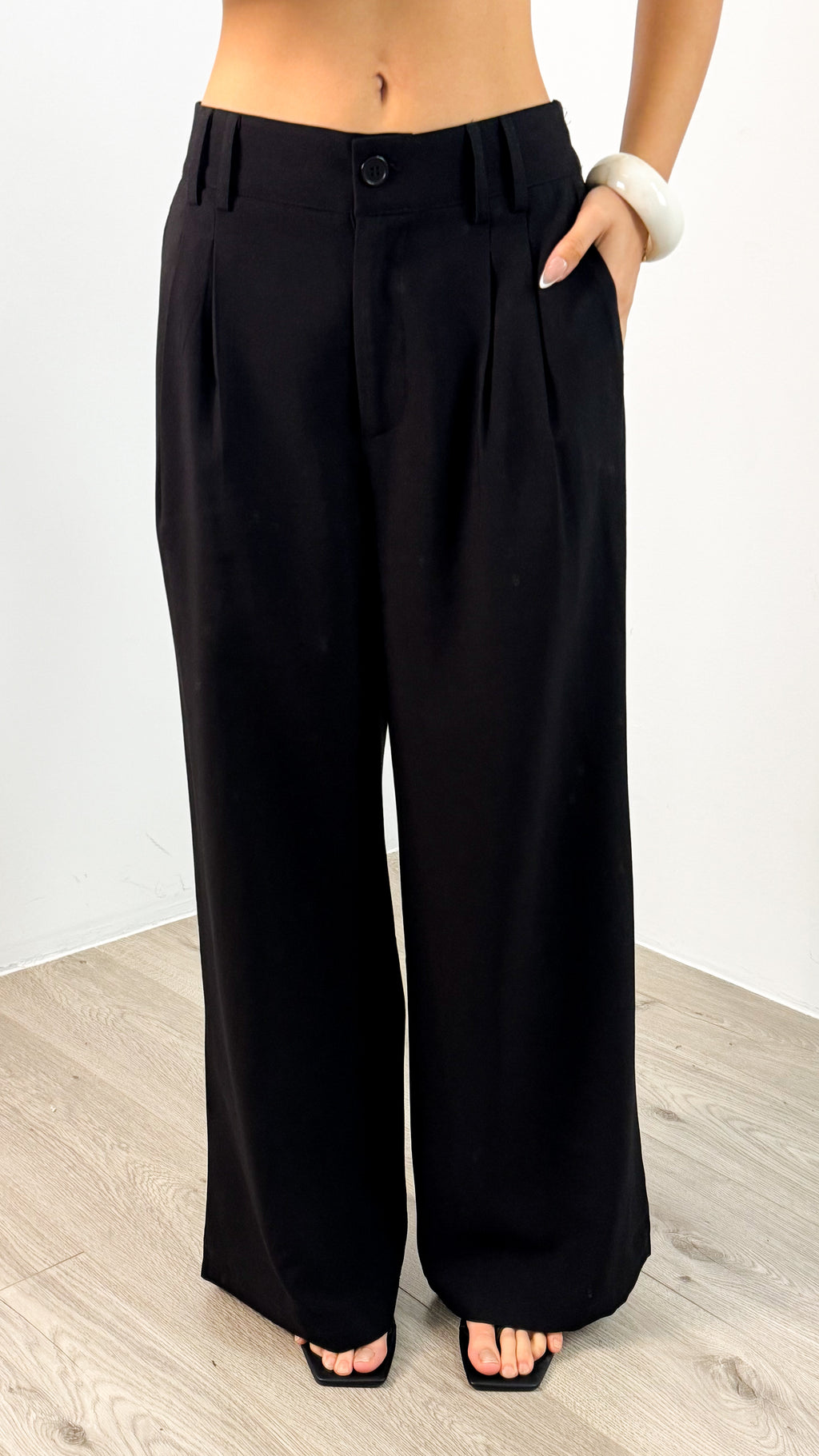 JOSEPH PANT - BLACK